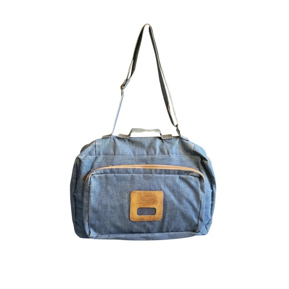 Levi's Other - Vintage 70s Levis Orange Tab Denim Duffel Bag Travel Weekender Luggage USA